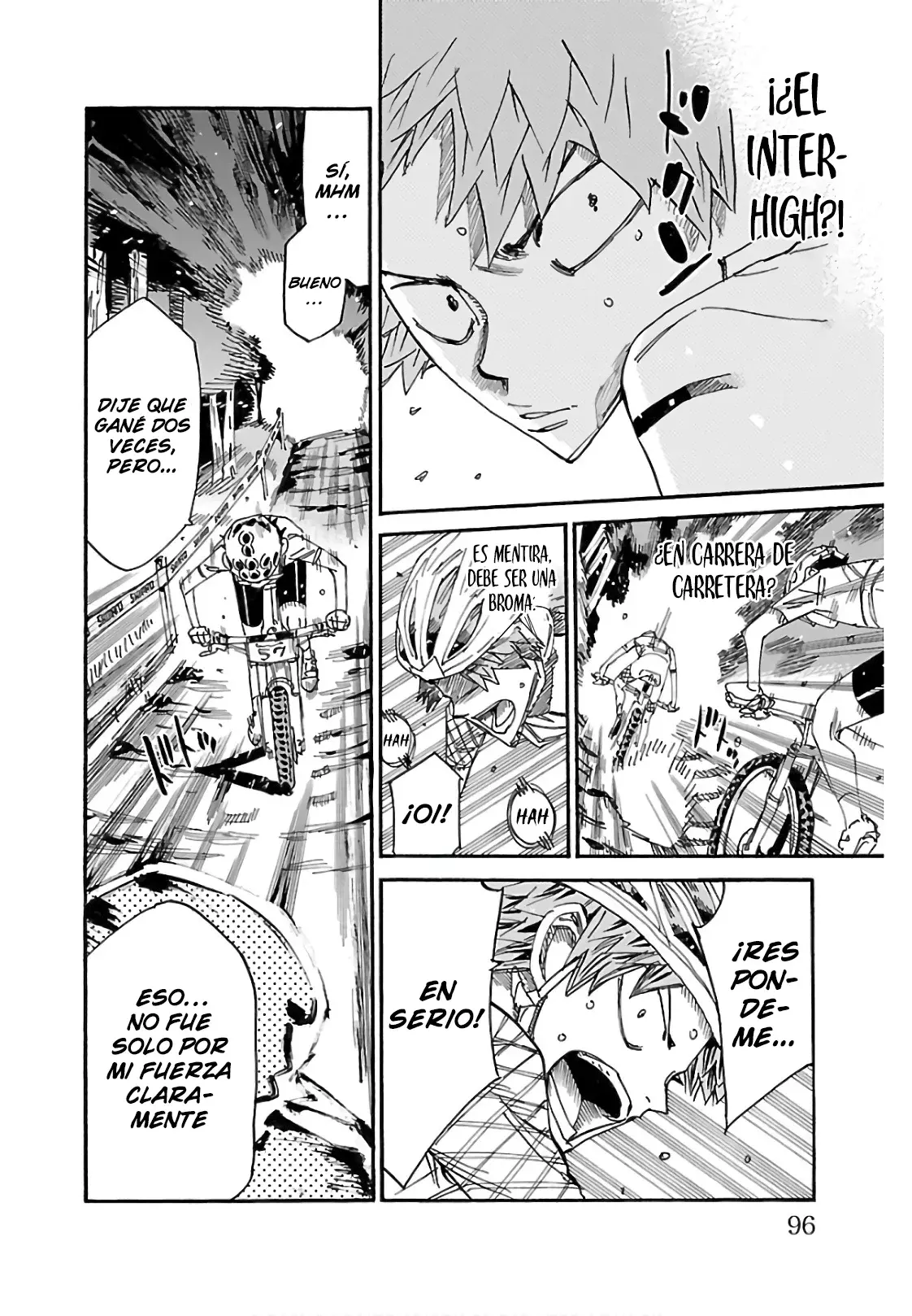 Yowamushi Pedal Capítulo 592 - Página 4 en español
