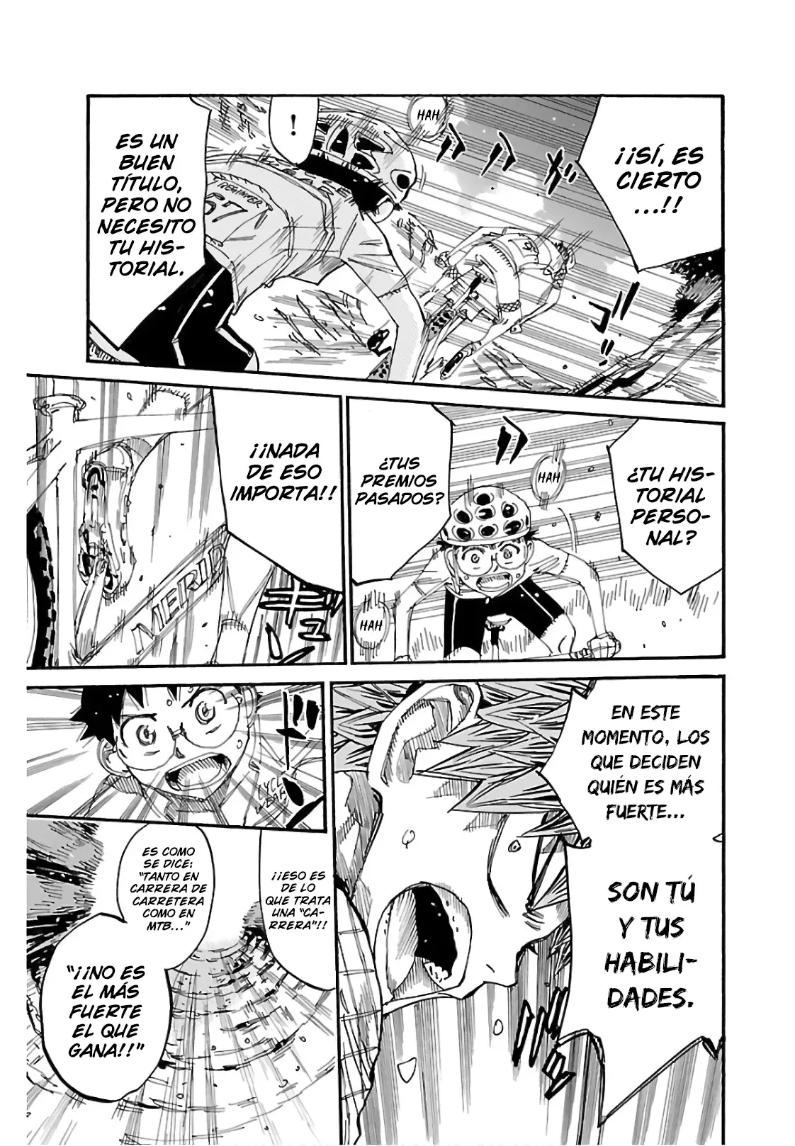 Yowamushi Pedal Capítulo 592 - Página 9 en español