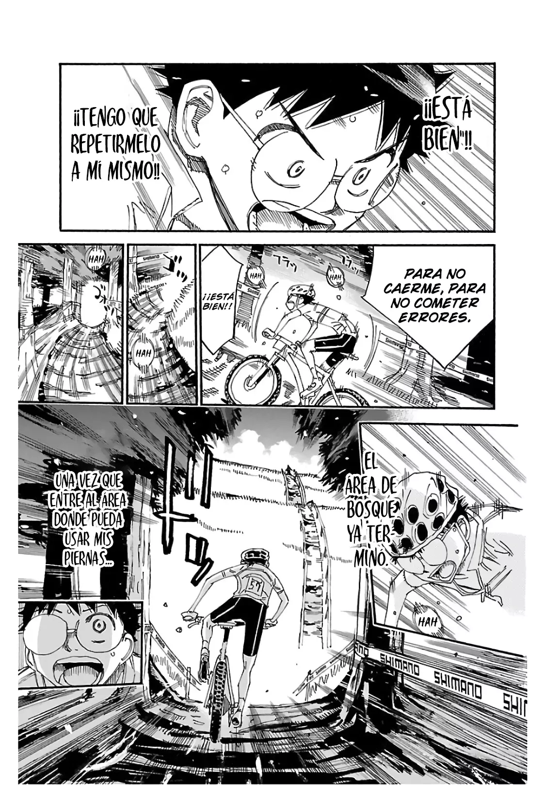Yowamushi Pedal Capítulo 593 - Página 10 en español