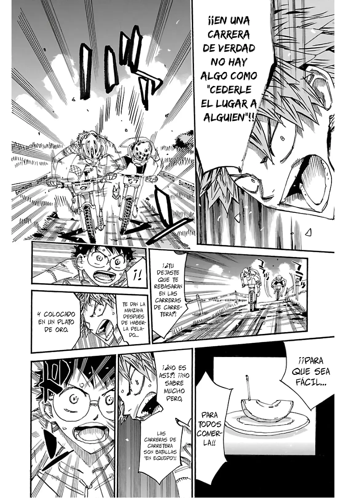 Yowamushi Pedal Capítulo 593 - Página 12 en español