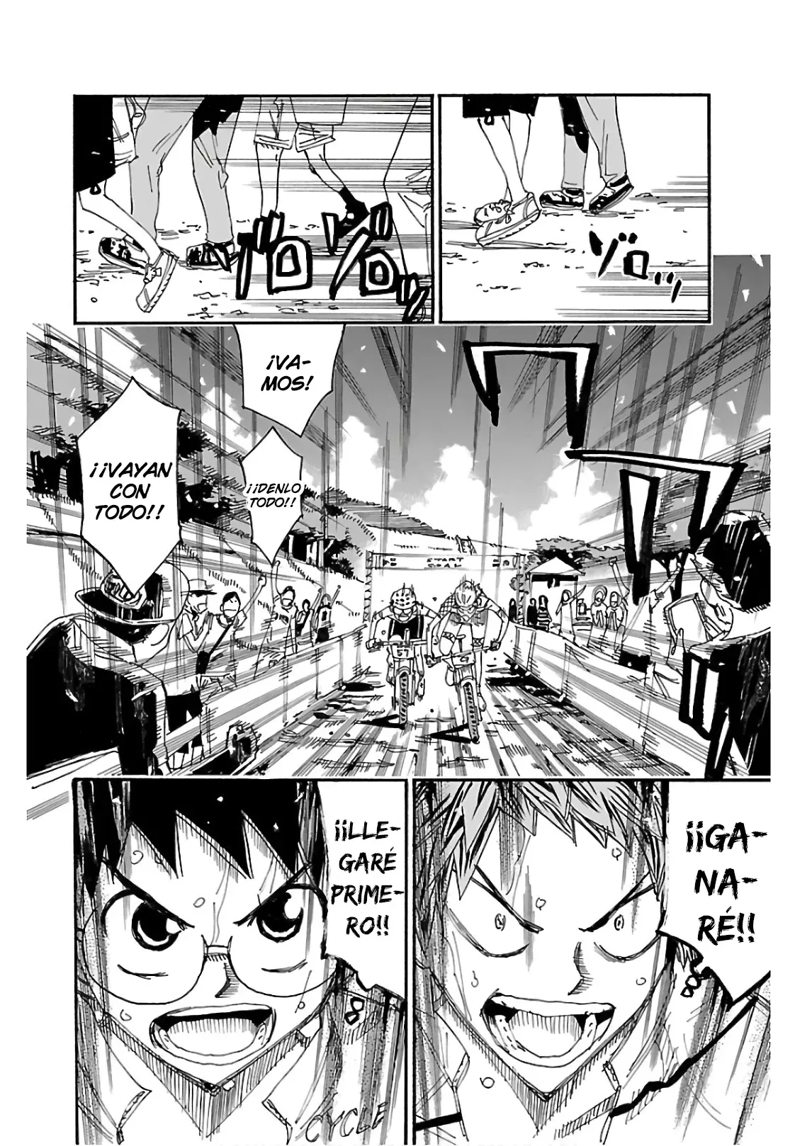 Yowamushi Pedal Capítulo 593 - Página 4 en español