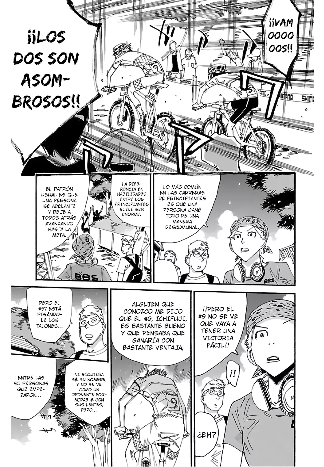Yowamushi Pedal Capítulo 593 - Página 5 en español
