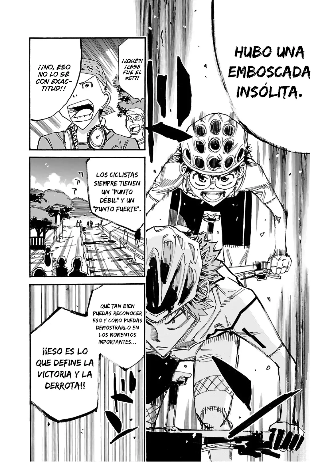 Yowamushi Pedal Capítulo 593 - Página 6 en español