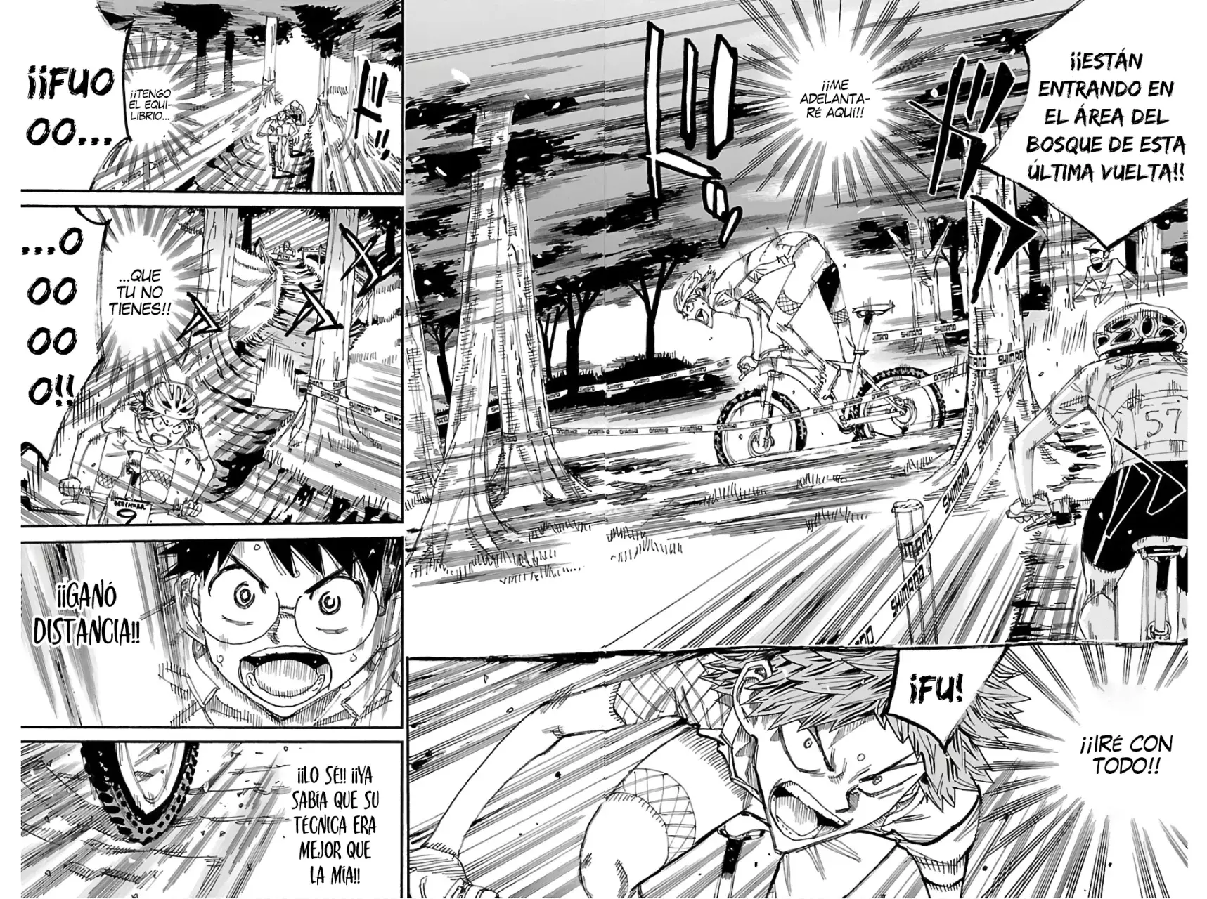Yowamushi Pedal Capítulo 593 - Página 8 en español