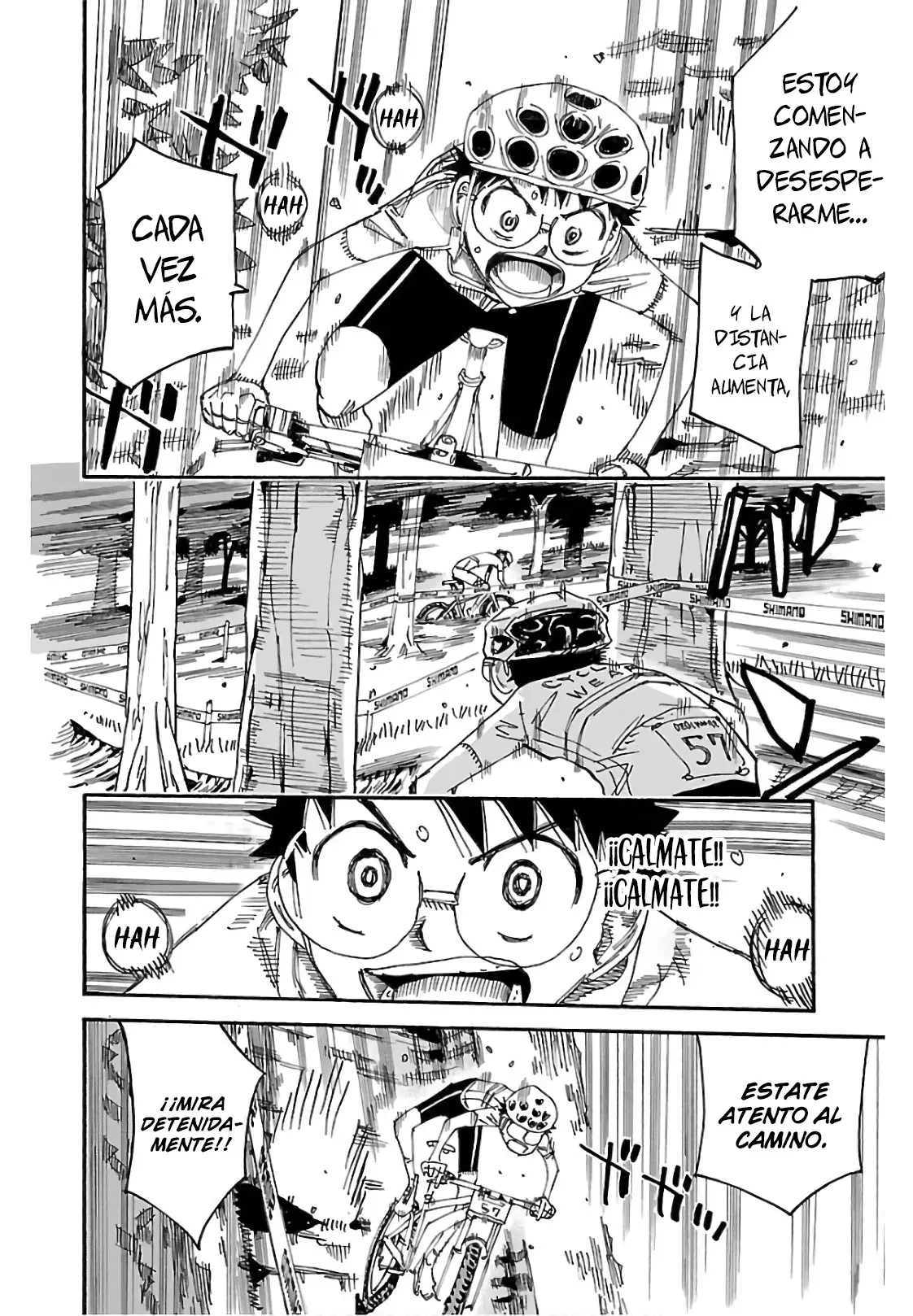 Yowamushi Pedal Capítulo 593 - Página 9 en español
