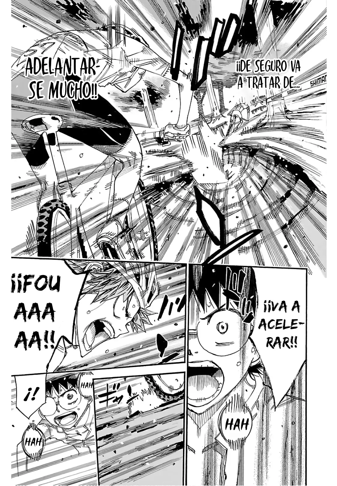 Yowamushi Pedal Capítulo 594 - Página 7 en español