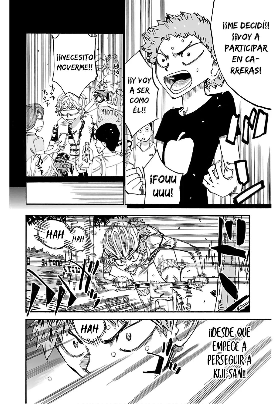 Yowamushi Pedal Capítulo 595 - Página 15 en español
