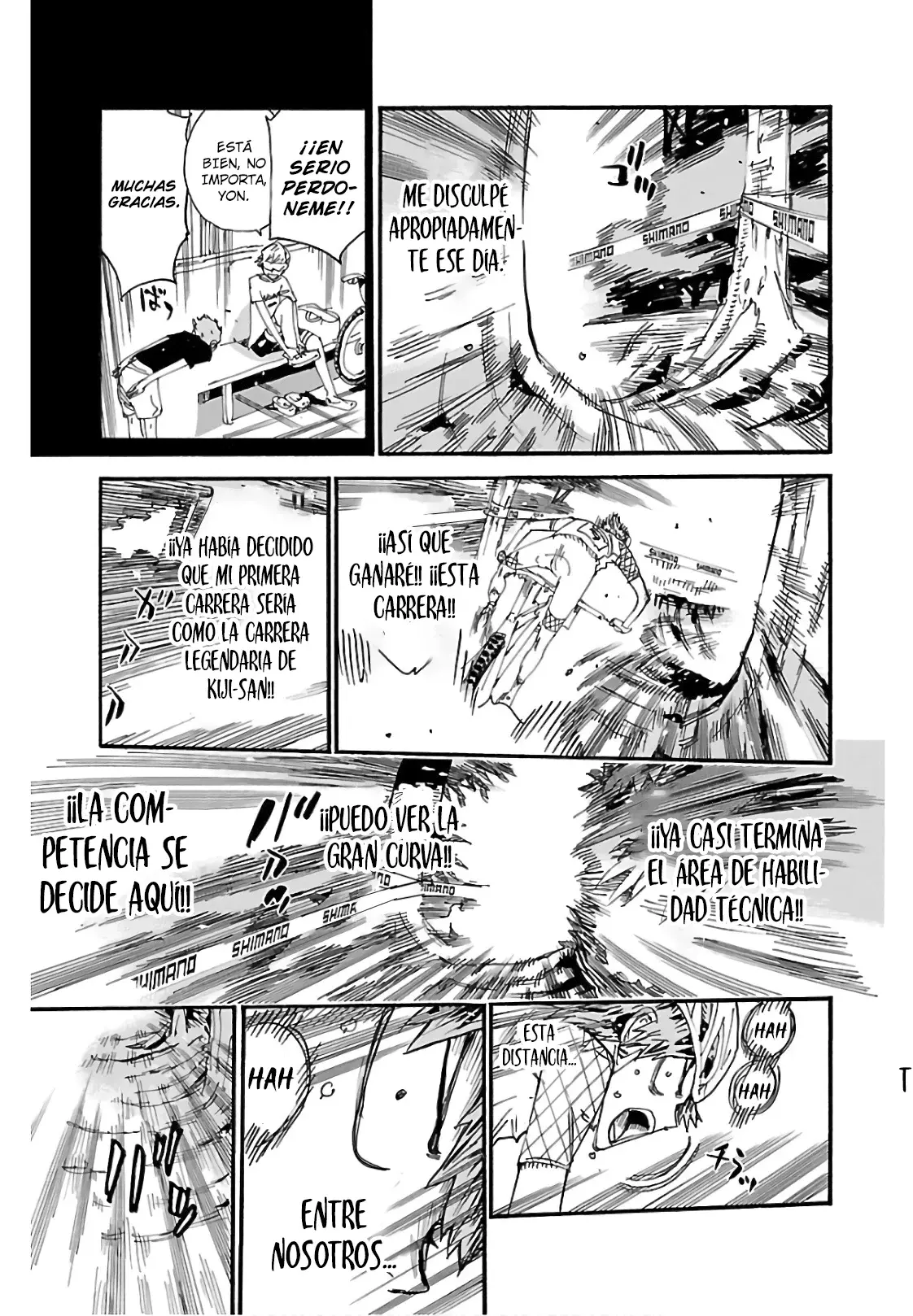 Yowamushi Pedal Capítulo 595 - Página 16 en español