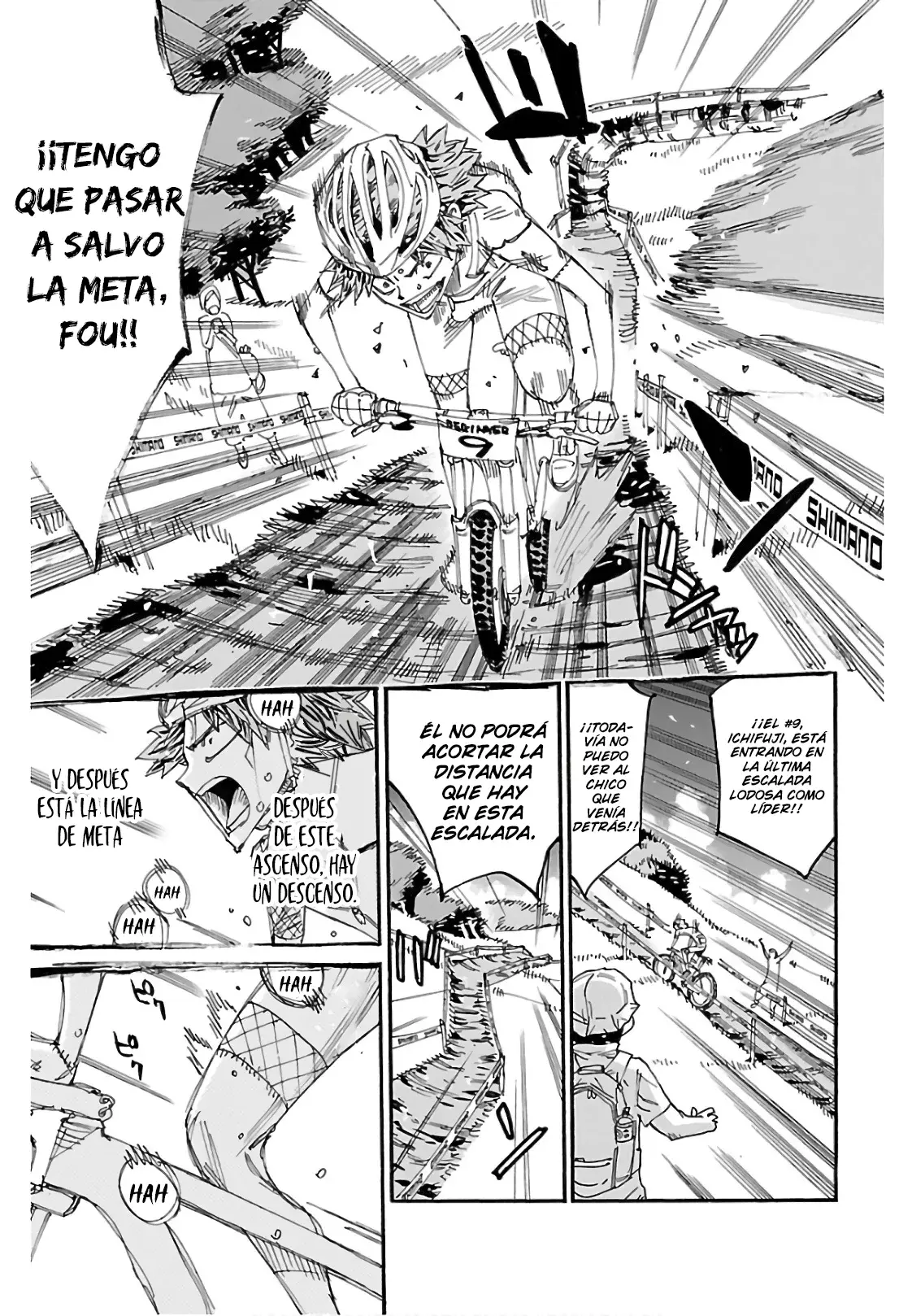 Yowamushi Pedal Capítulo 595 - Página 21 en español