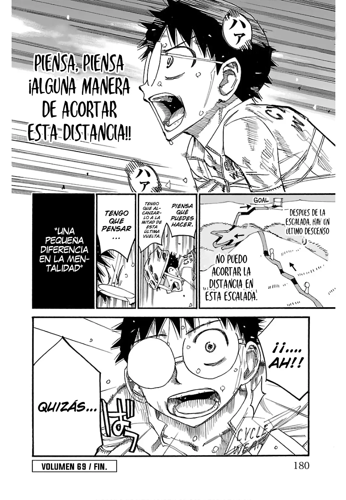 Yowamushi Pedal Capítulo 595 - Página 24 en español