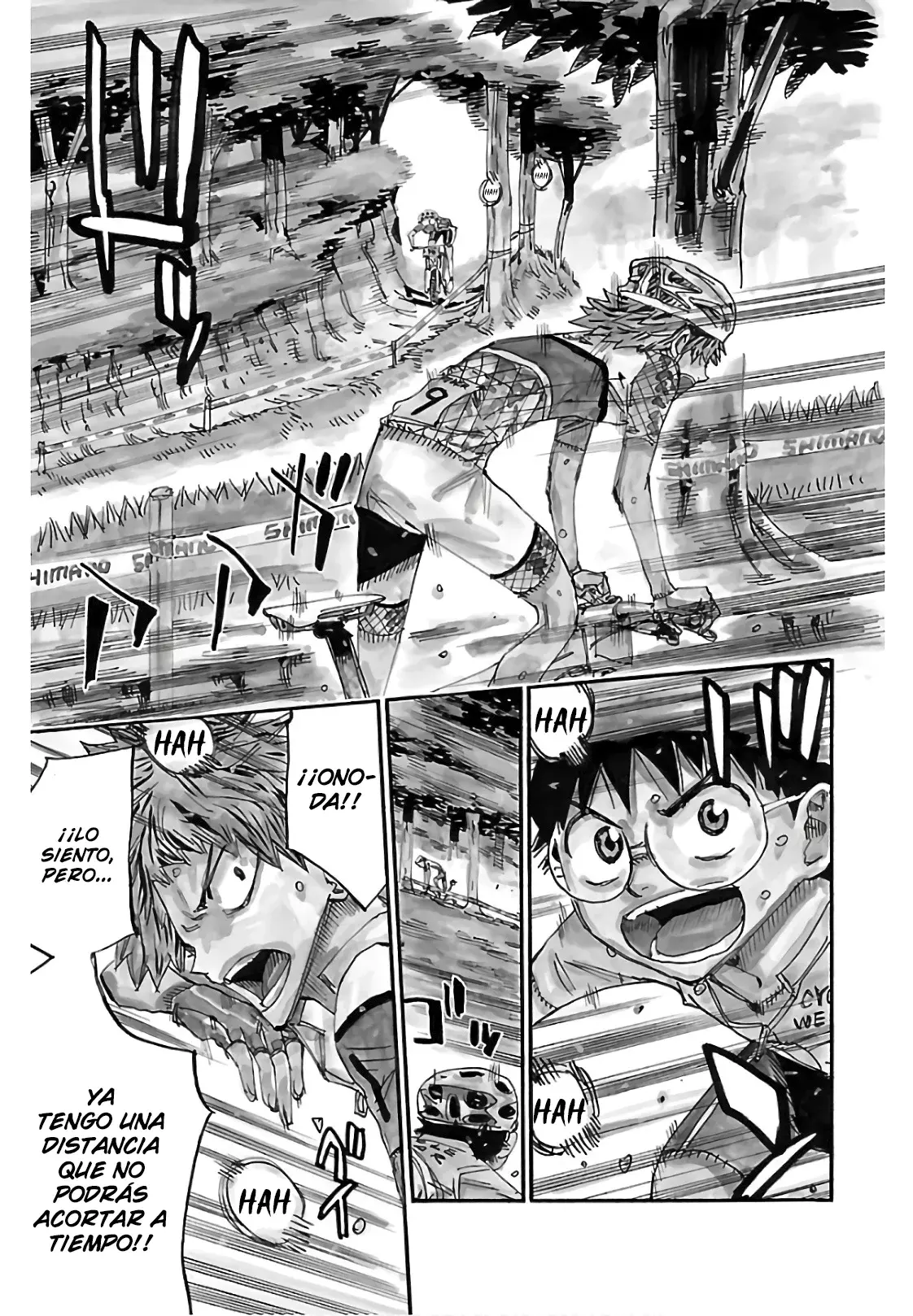 Yowamushi Pedal Capítulo 595 - Página 3 en español