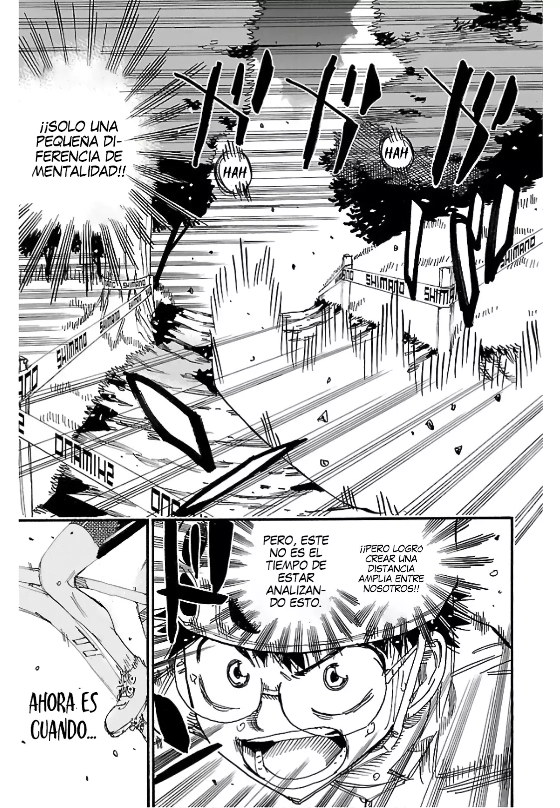 Yowamushi Pedal Capítulo 595 - Página 9 en español