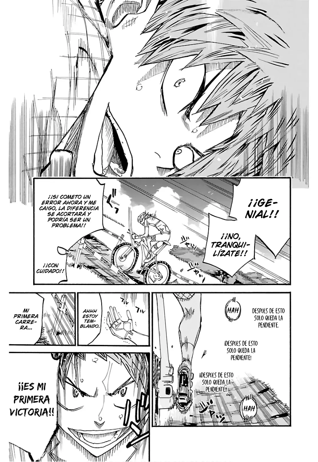 Yowamushi Pedal Capítulo 596 - Página 10 en español