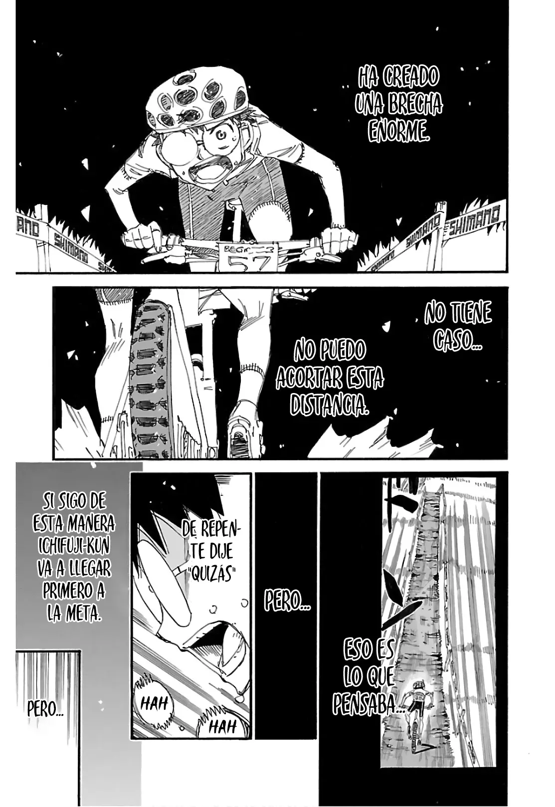 Yowamushi Pedal Capítulo 596 - Página 13 en español