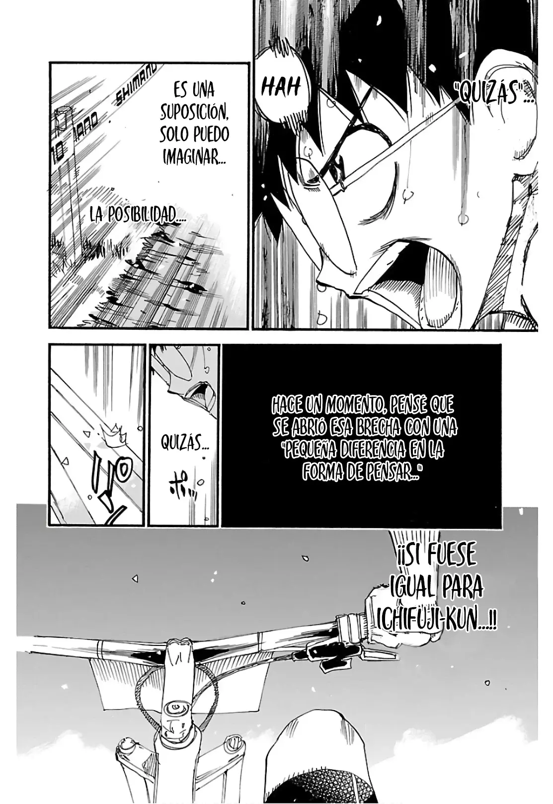 Yowamushi Pedal Capítulo 596 - Página 14 en español