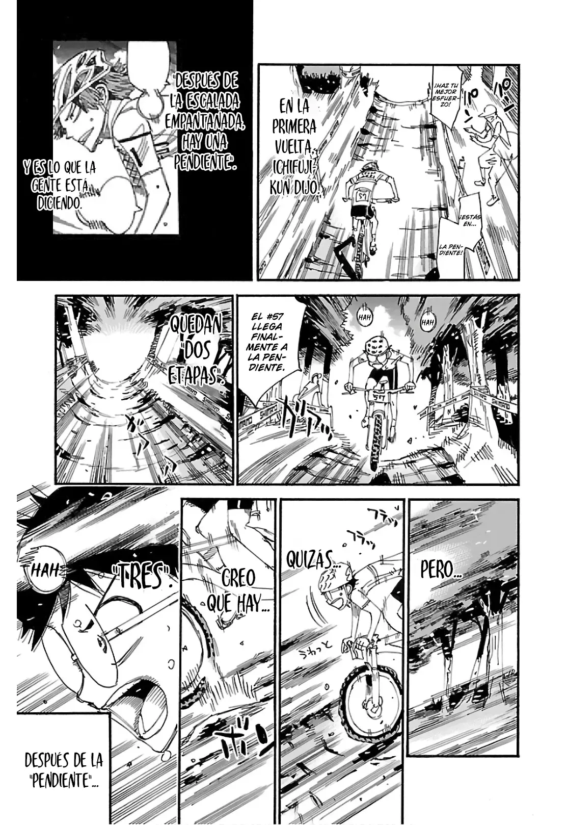 Yowamushi Pedal Capítulo 596 - Página 15 en español