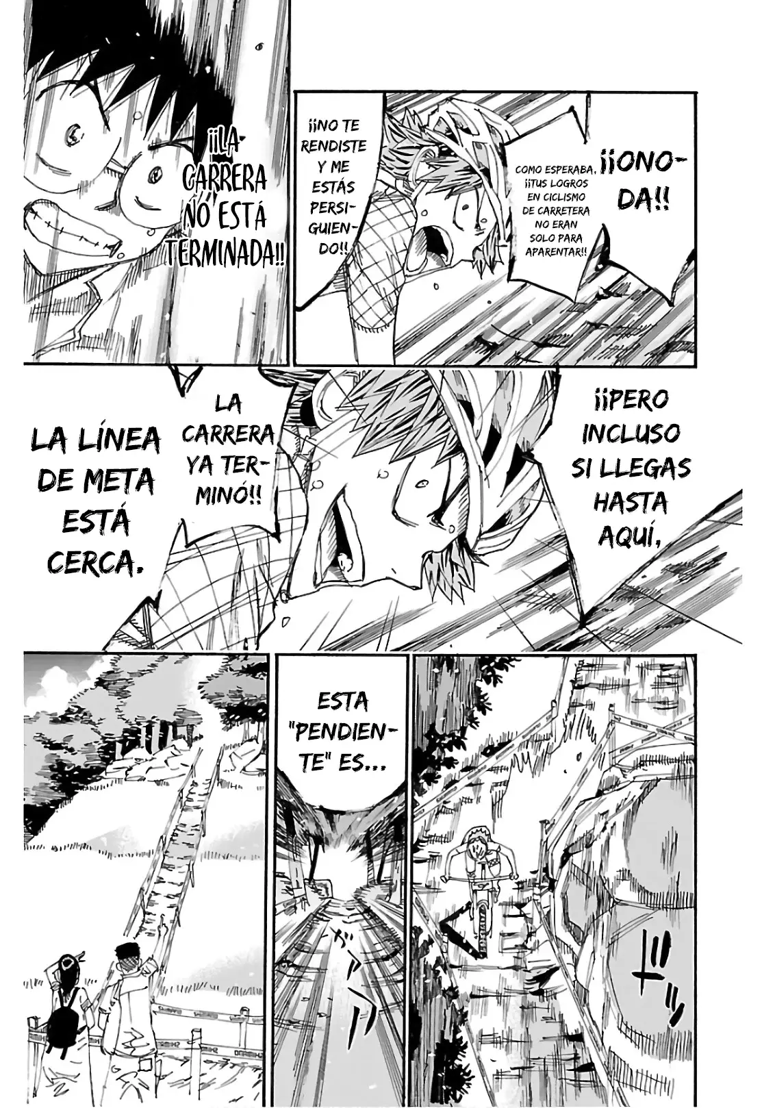 Yowamushi Pedal Capítulo 596 - Página 19 en español