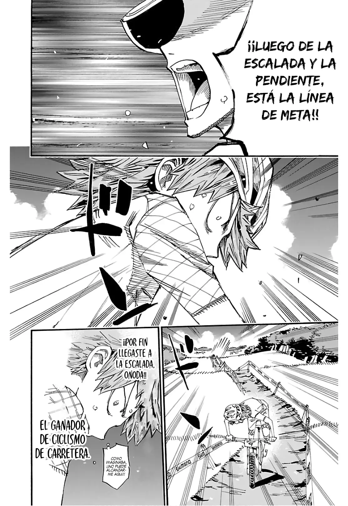 Yowamushi Pedal Capítulo 596 - Página 9 en español
