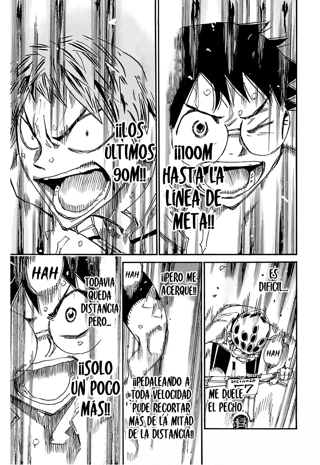 Yowamushi Pedal Capítulo 599 - Página 14 en español