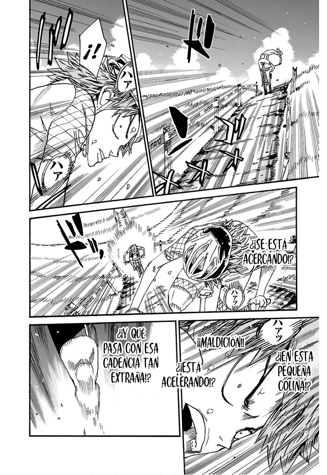 Yowamushi Pedal Capítulo 599 - Página 8 en español