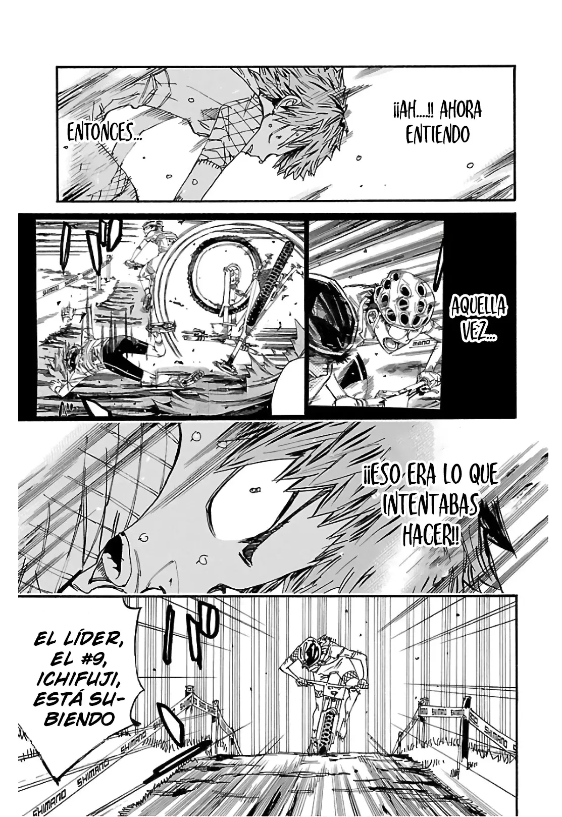 Yowamushi Pedal Capítulo 599 - Página 9 en español