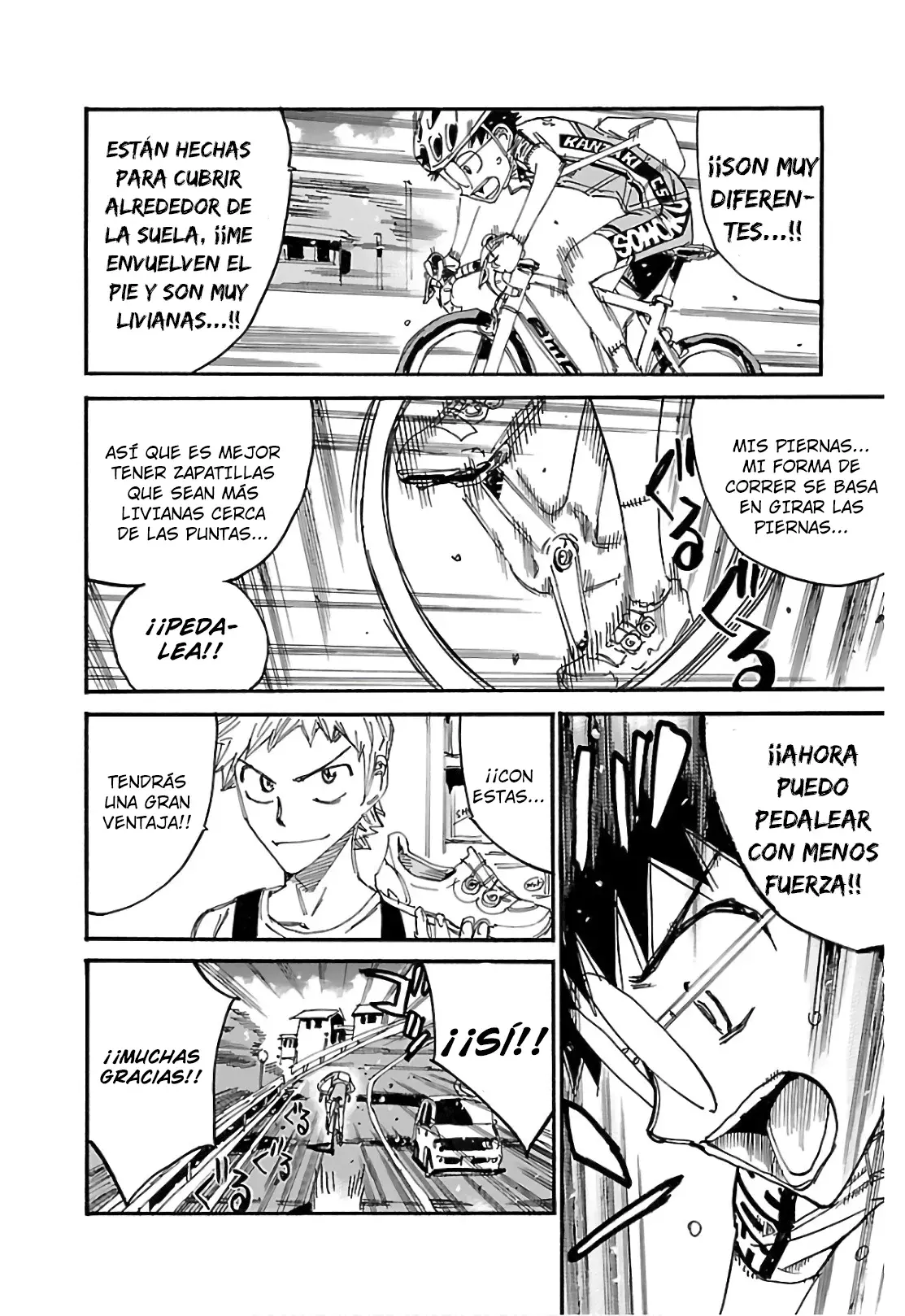 Yowamushi Pedal Capítulo 603 - Página 10 en español