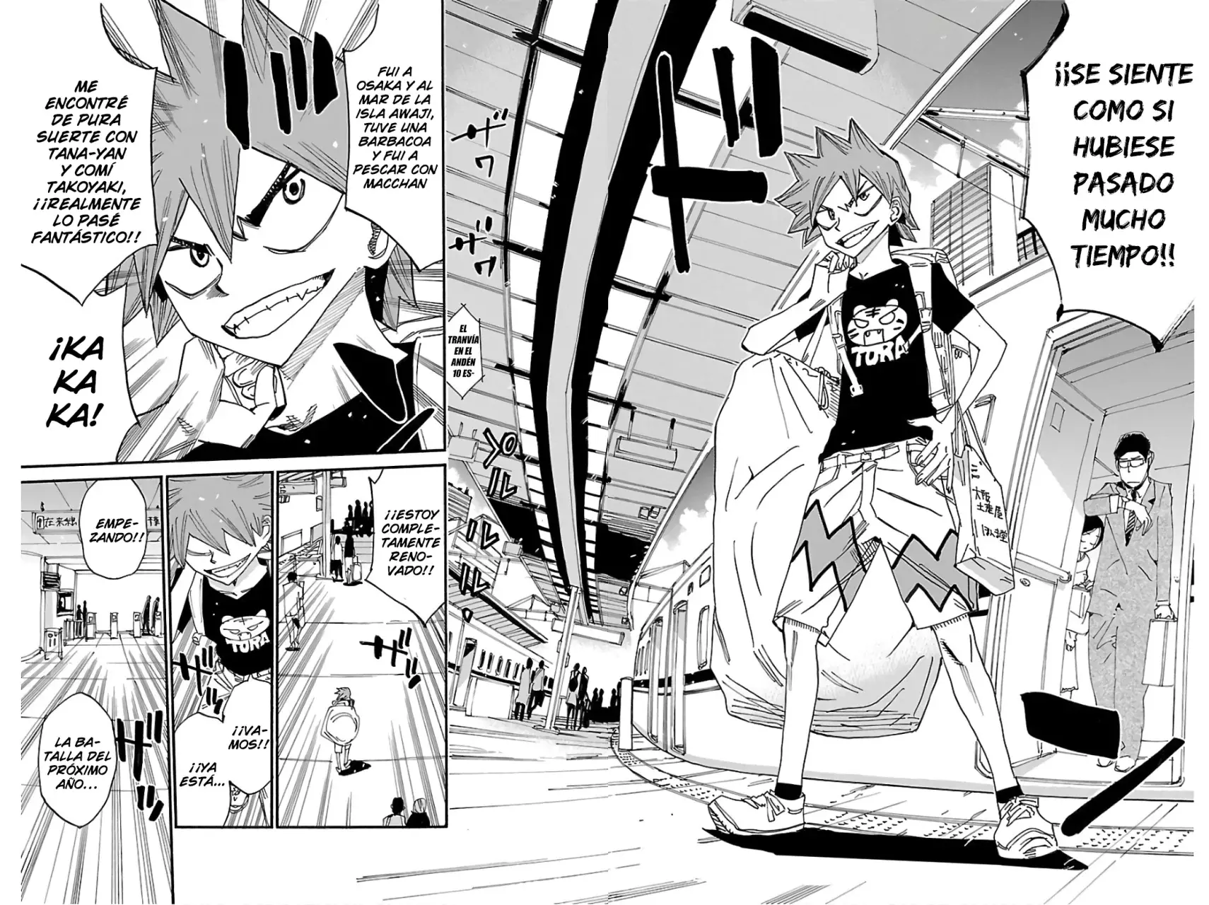 Yowamushi Pedal Capítulo 603 - Página 3 en español
