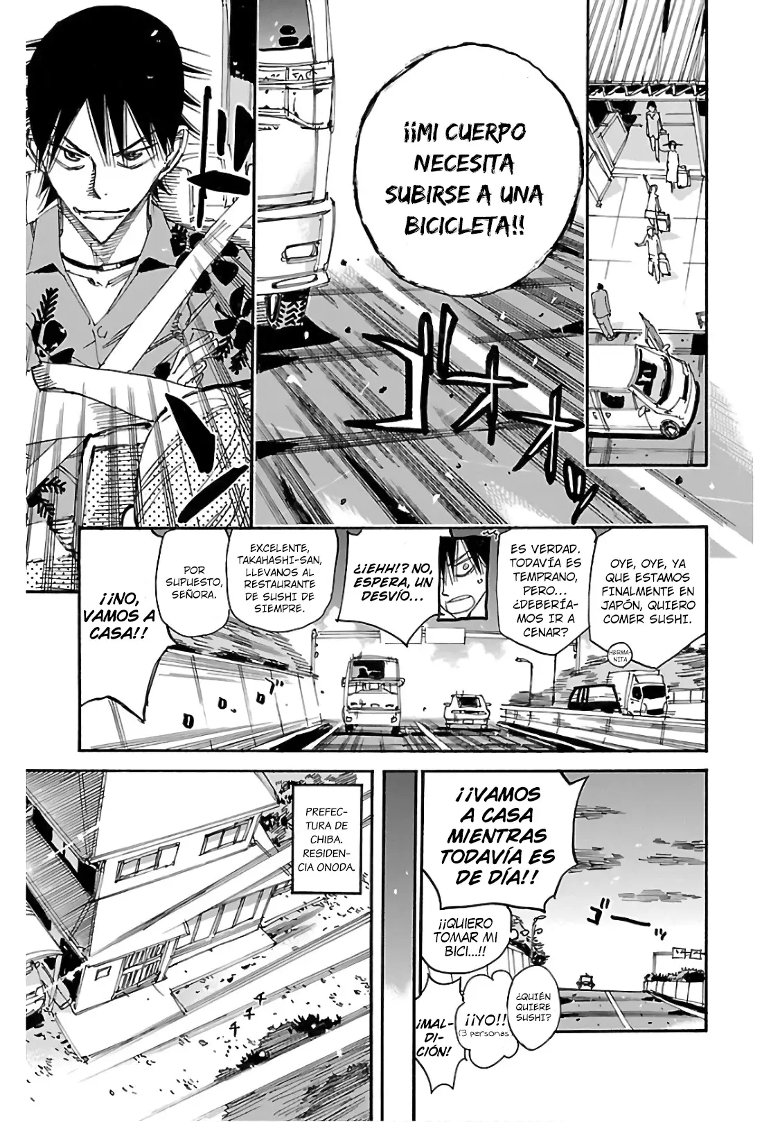 Yowamushi Pedal Capítulo 603 - Página 7 en español