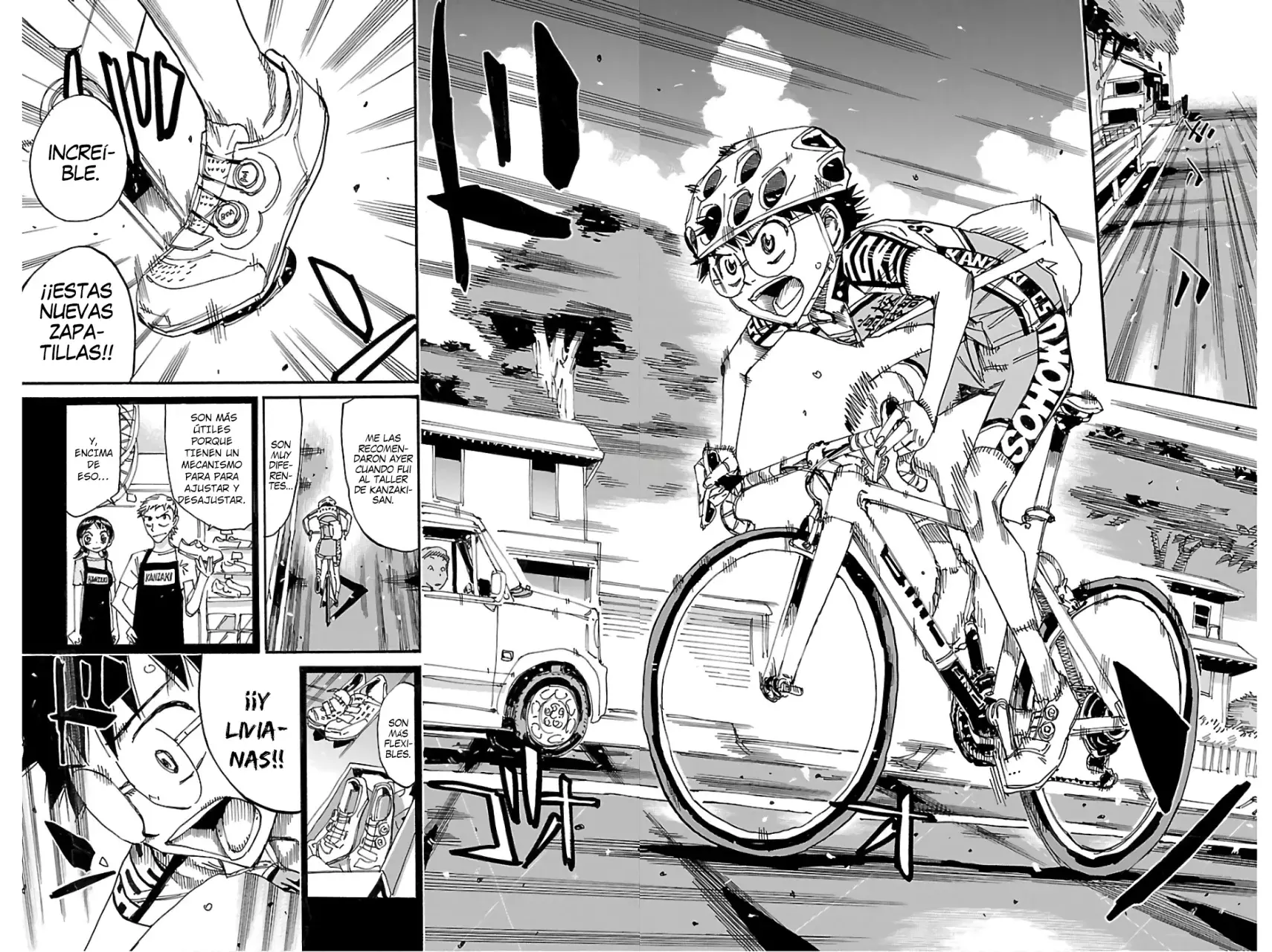 Yowamushi Pedal Capítulo 603 - Página 9 en español