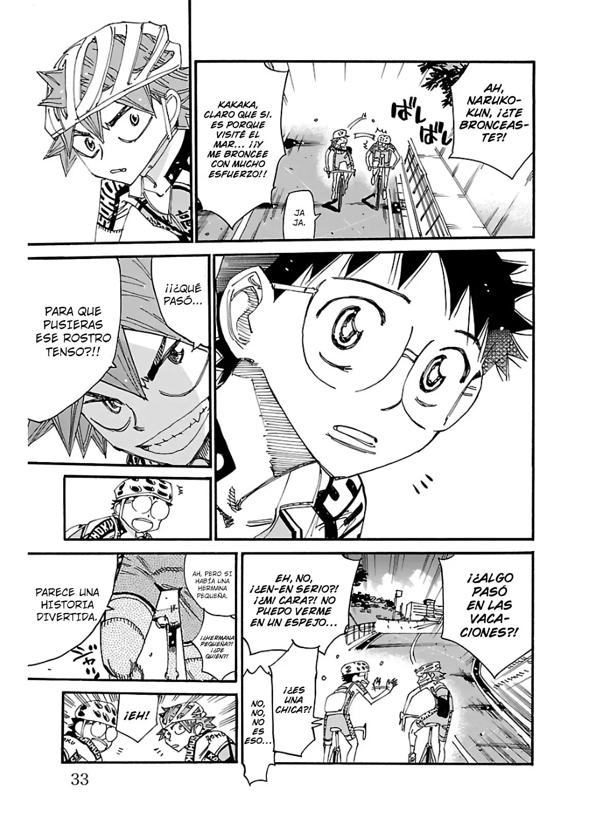 Yowamushi Pedal Capítulo 605 - Página 7 en español