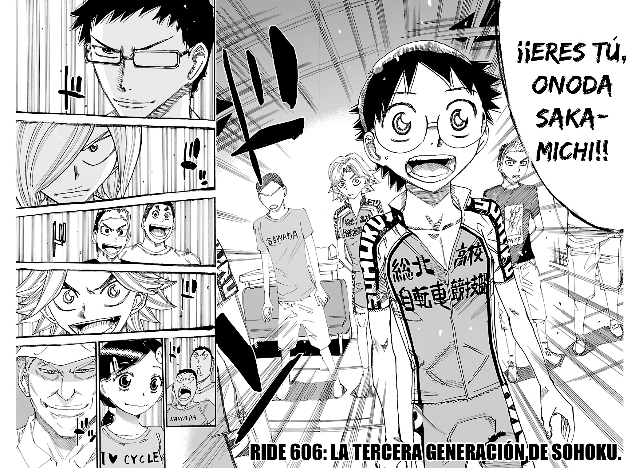 Yowamushi Pedal Capítulo 606 - Página 3 en español