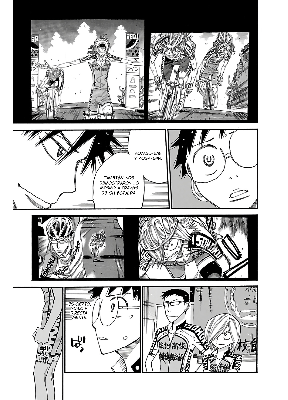 Yowamushi Pedal Capítulo 606 - Página 9 en español