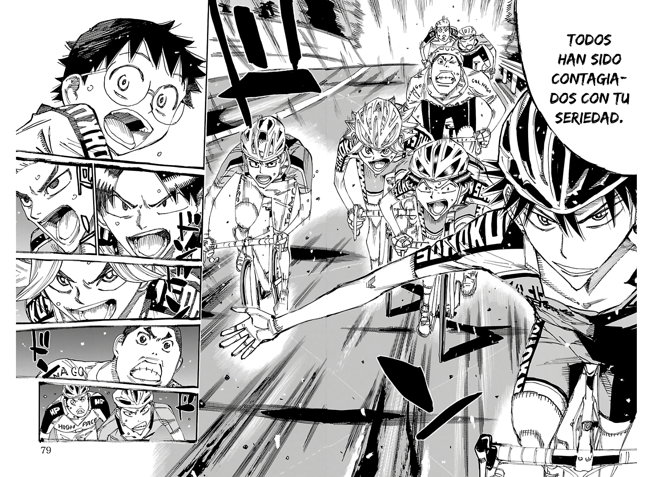 Yowamushi Pedal Capítulo 607 - Página 10 en español