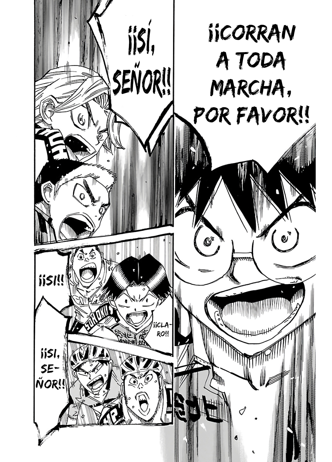Yowamushi Pedal Capítulo 607 - Página 14 en español