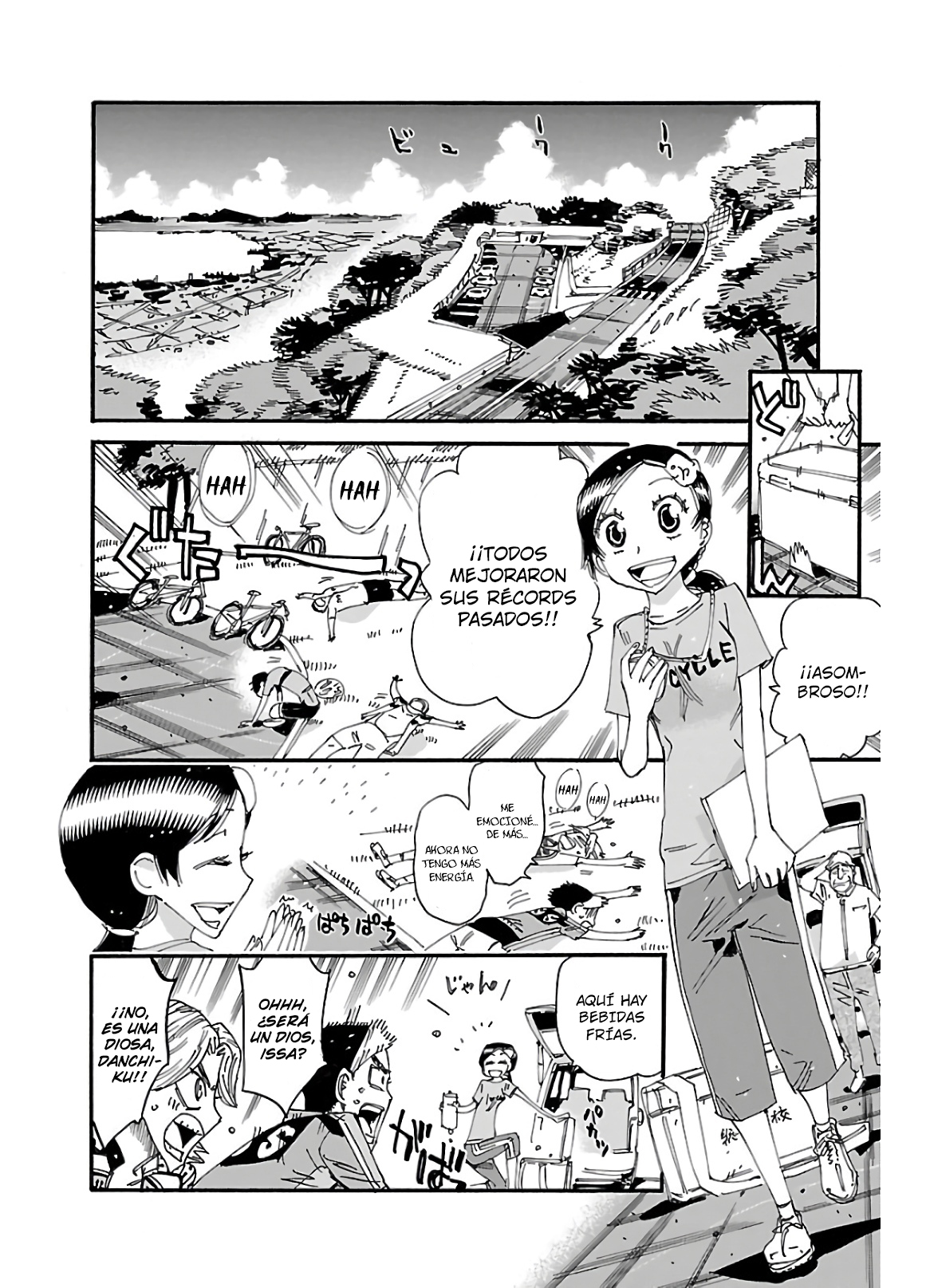 Yowamushi Pedal Capítulo 607 - Página 16 en español