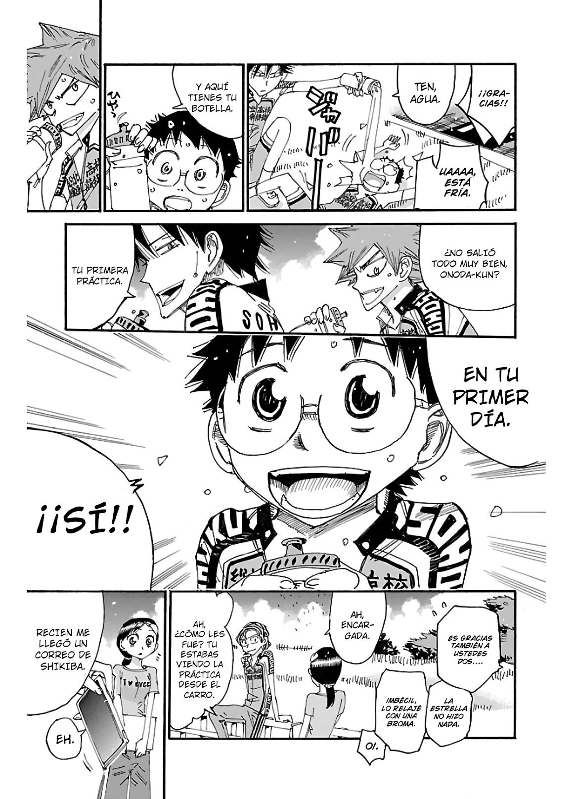 Yowamushi Pedal Capítulo 607 - Página 17 en español