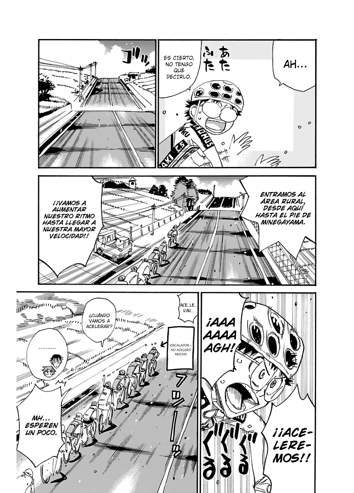 Yowamushi Pedal Capítulo 607 - Página 7 en español