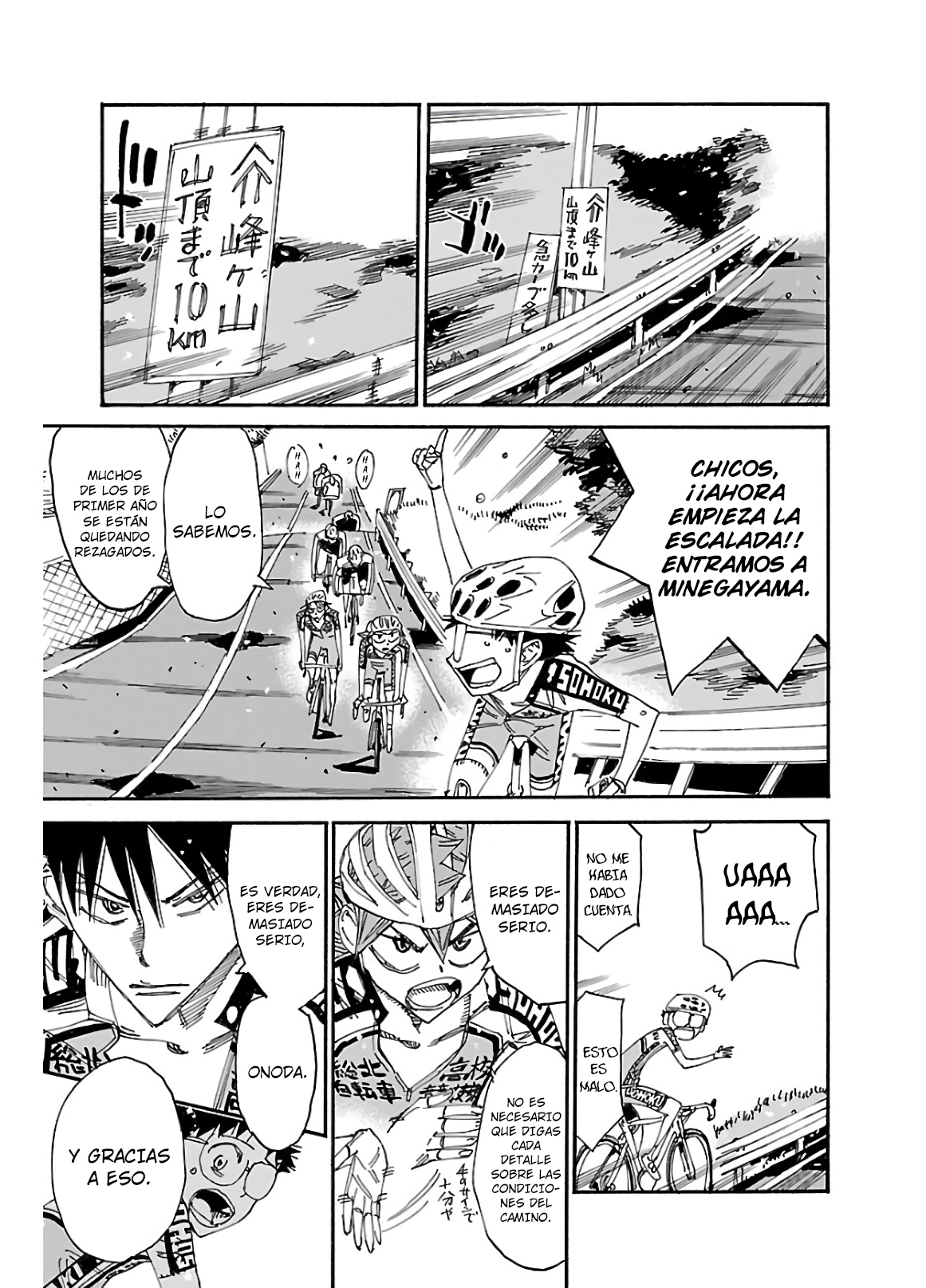Yowamushi Pedal Capítulo 607 - Página 9 en español