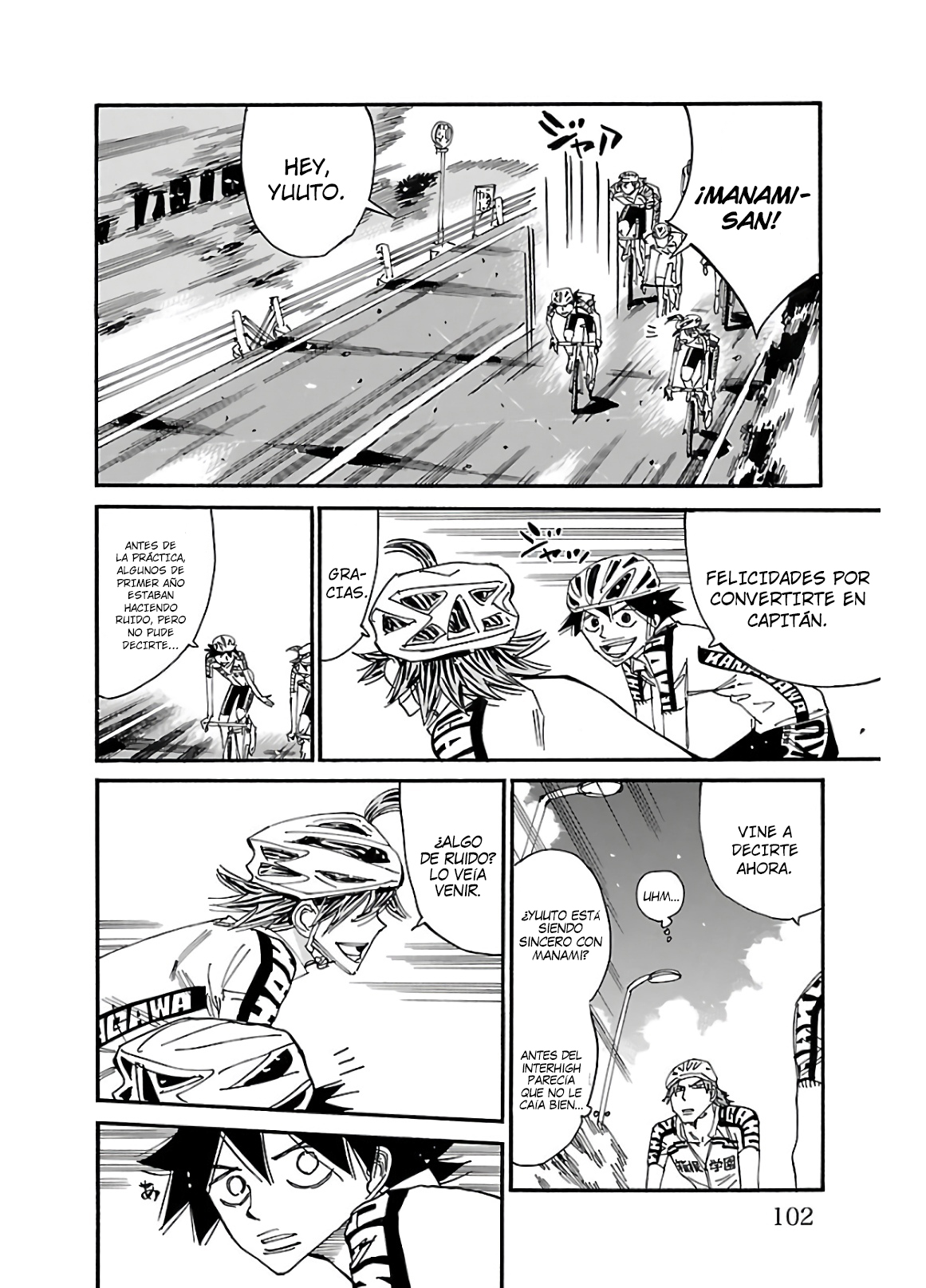 Yowamushi Pedal Capítulo 608 - Página 13 en español