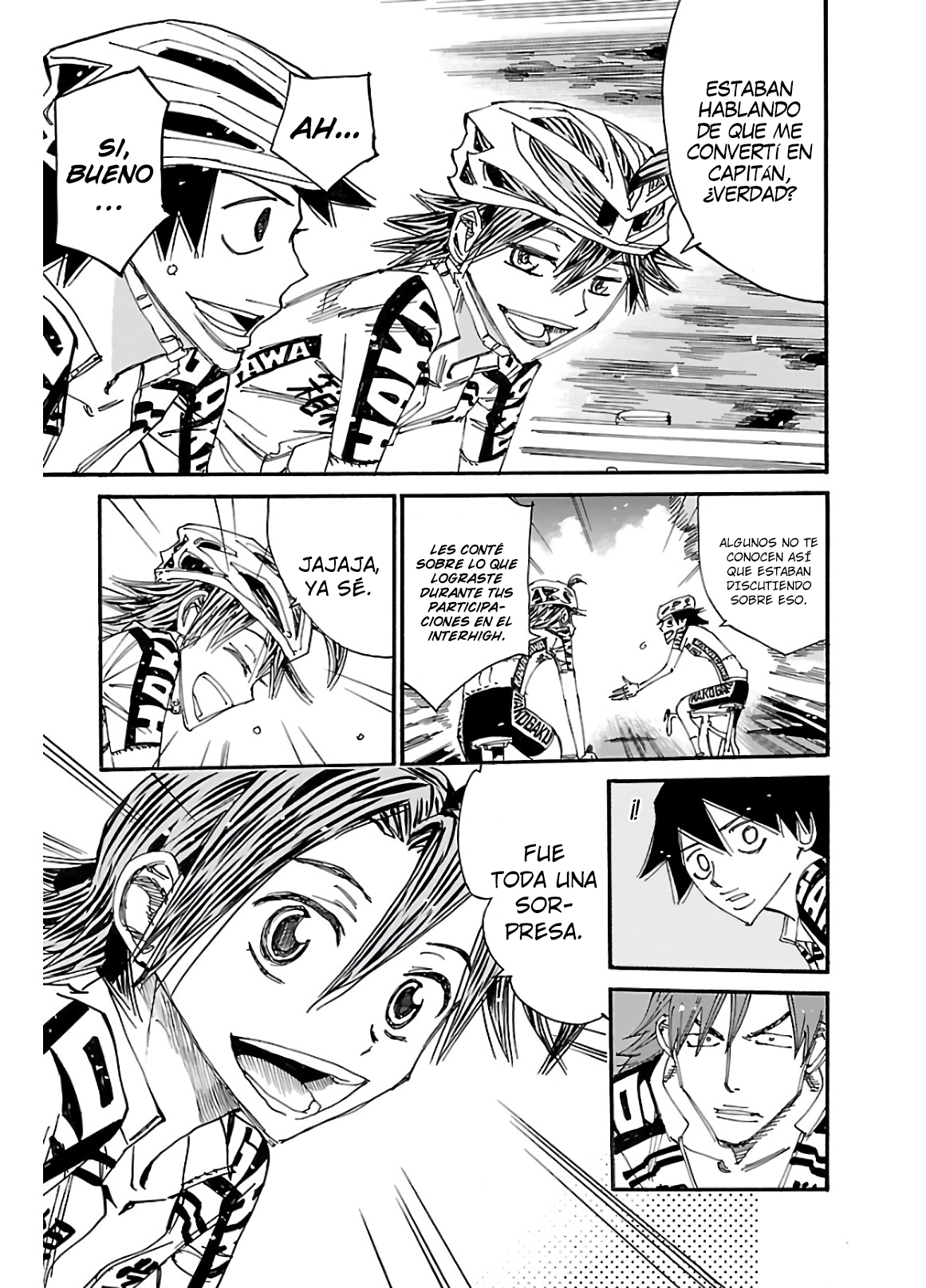 Yowamushi Pedal Capítulo 608 - Página 14 en español