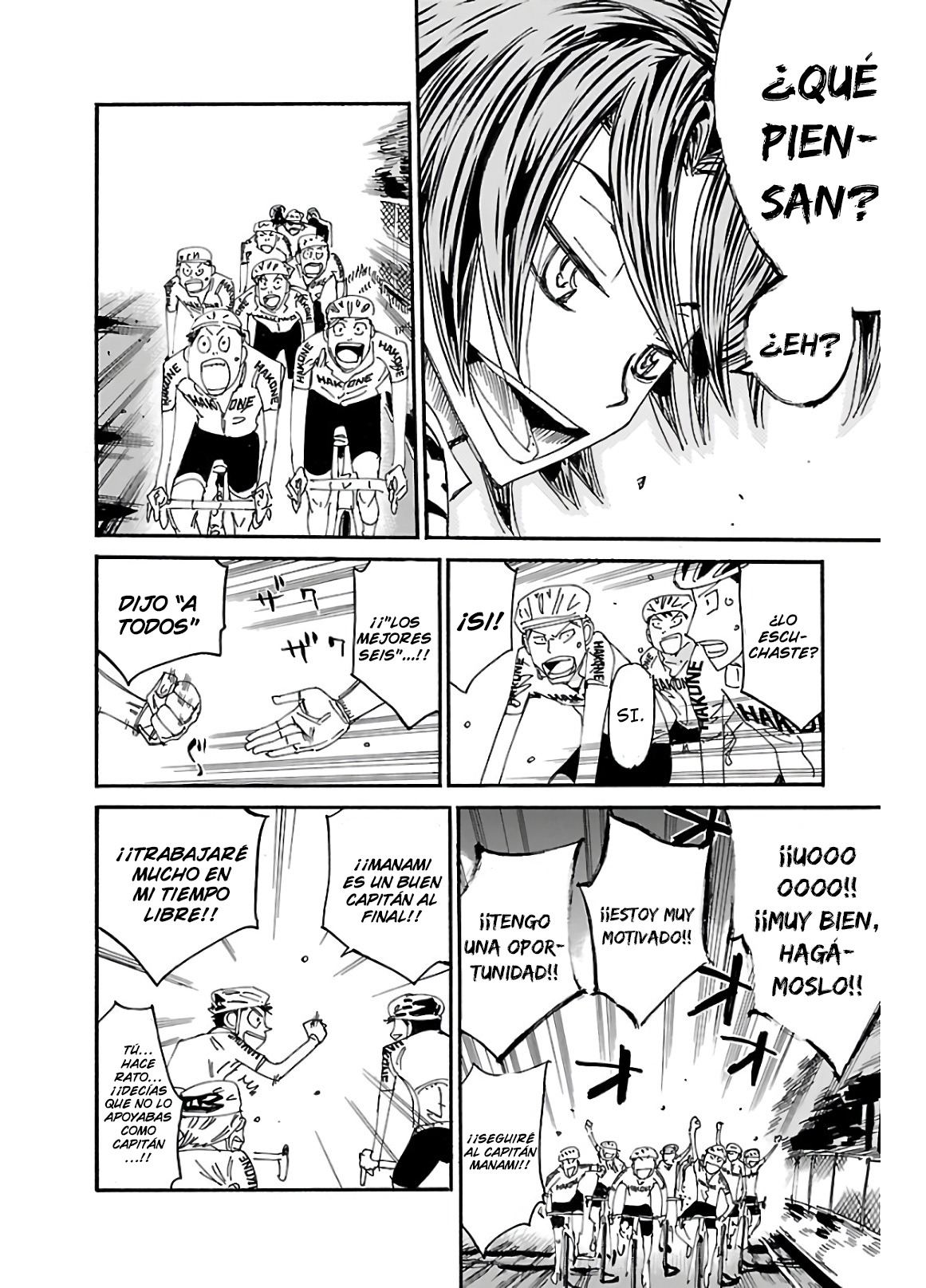 Yowamushi Pedal Capítulo 608 - Página 18 en español