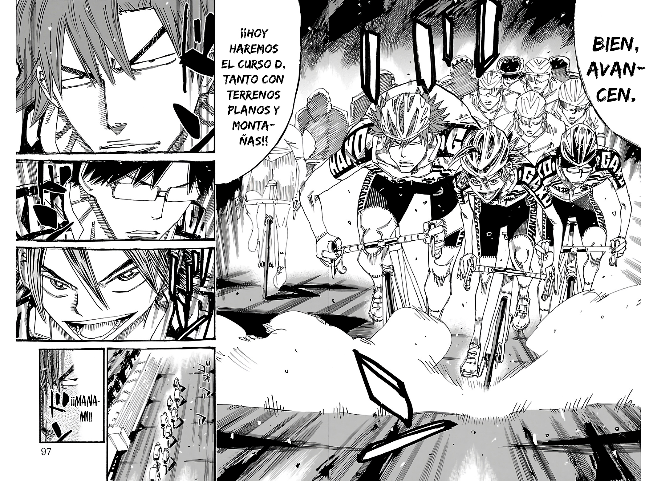 Yowamushi Pedal Capítulo 608 - Página 8 en español