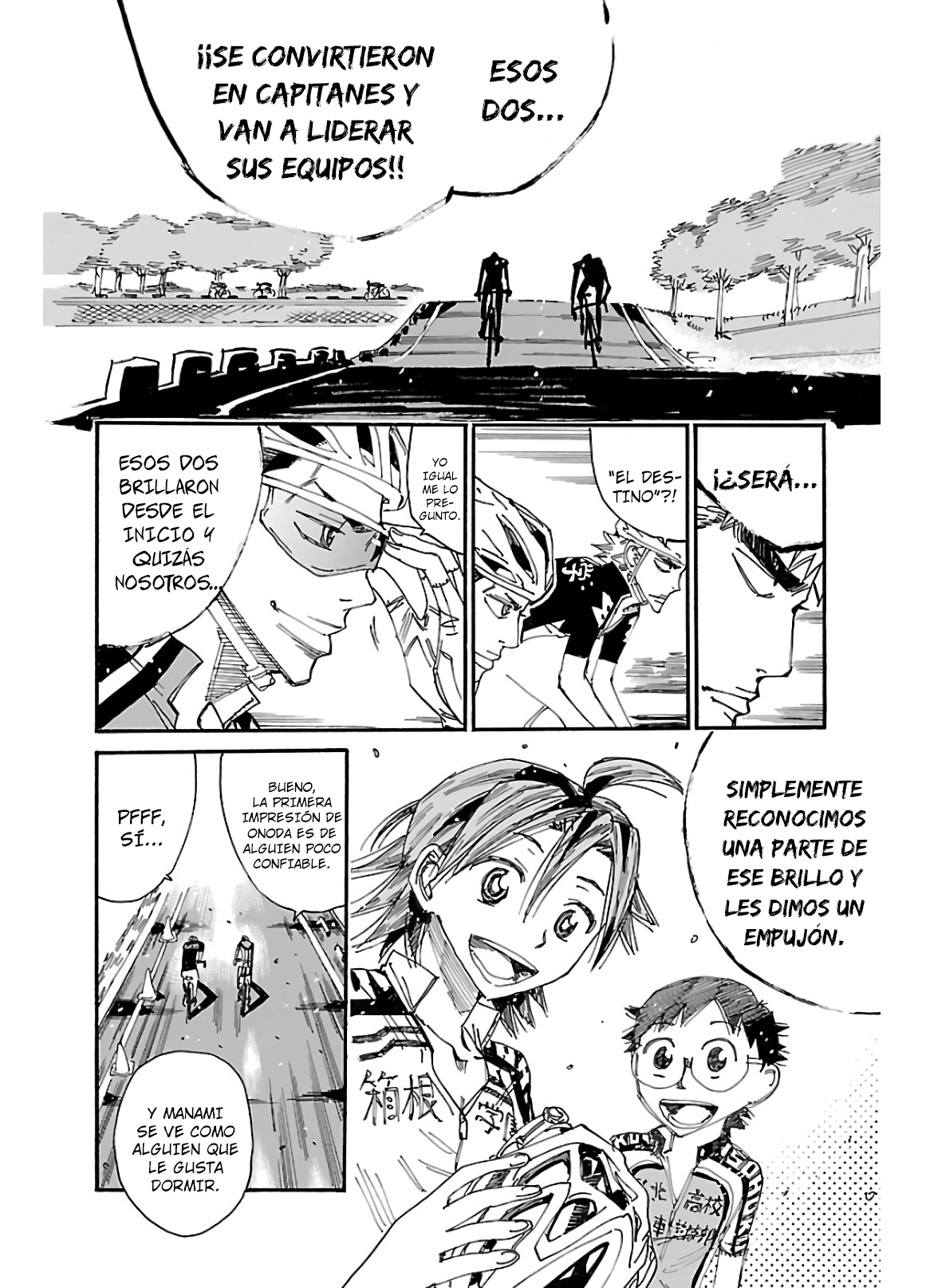 Yowamushi Pedal Capítulo 610 - Página 10 en español