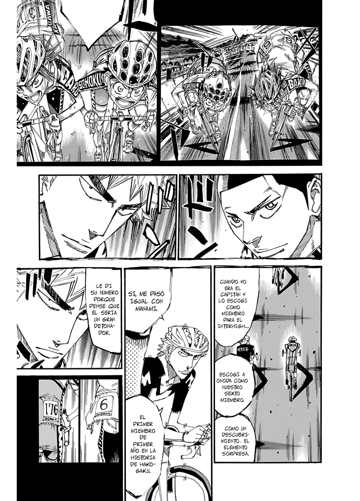 Yowamushi Pedal Capítulo 610 - Página 9 en español