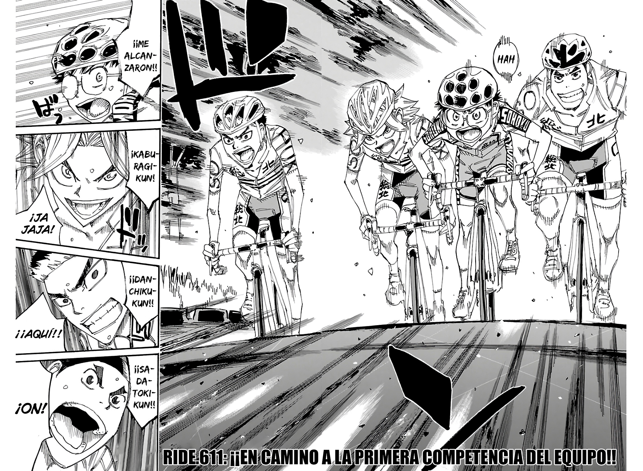 Yowamushi Pedal Capítulo 611 - Página 3 en español