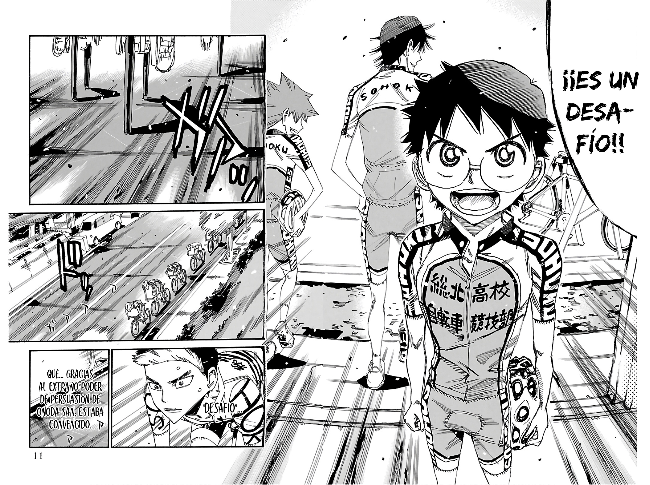 Yowamushi Pedal Capítulo 612 - Página 9 en español