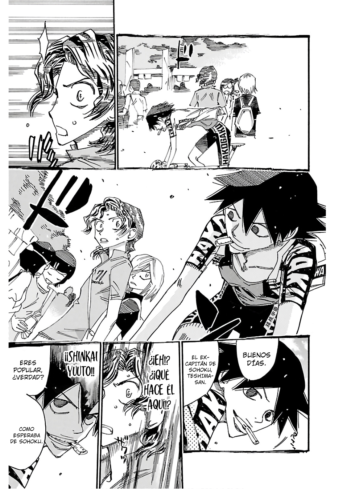 Yowamushi Pedal Capítulo 613 - Página 10 en español