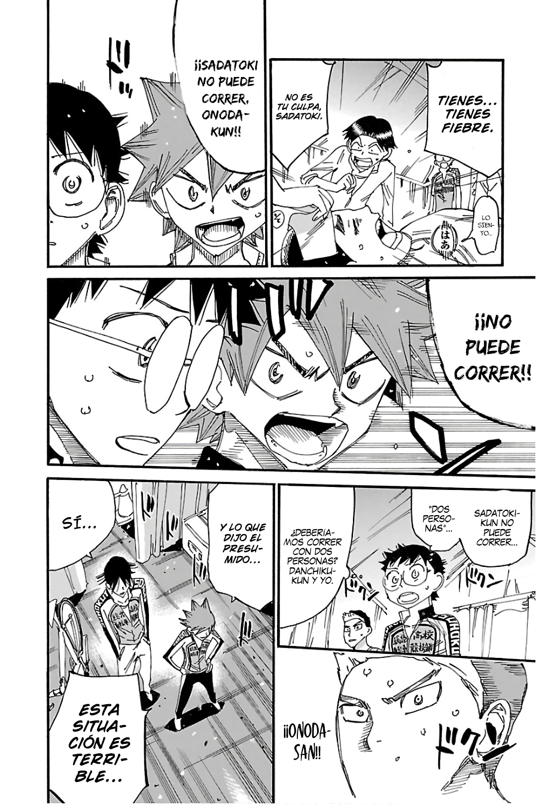 Yowamushi Pedal Capítulo 613 - Página 3 en español