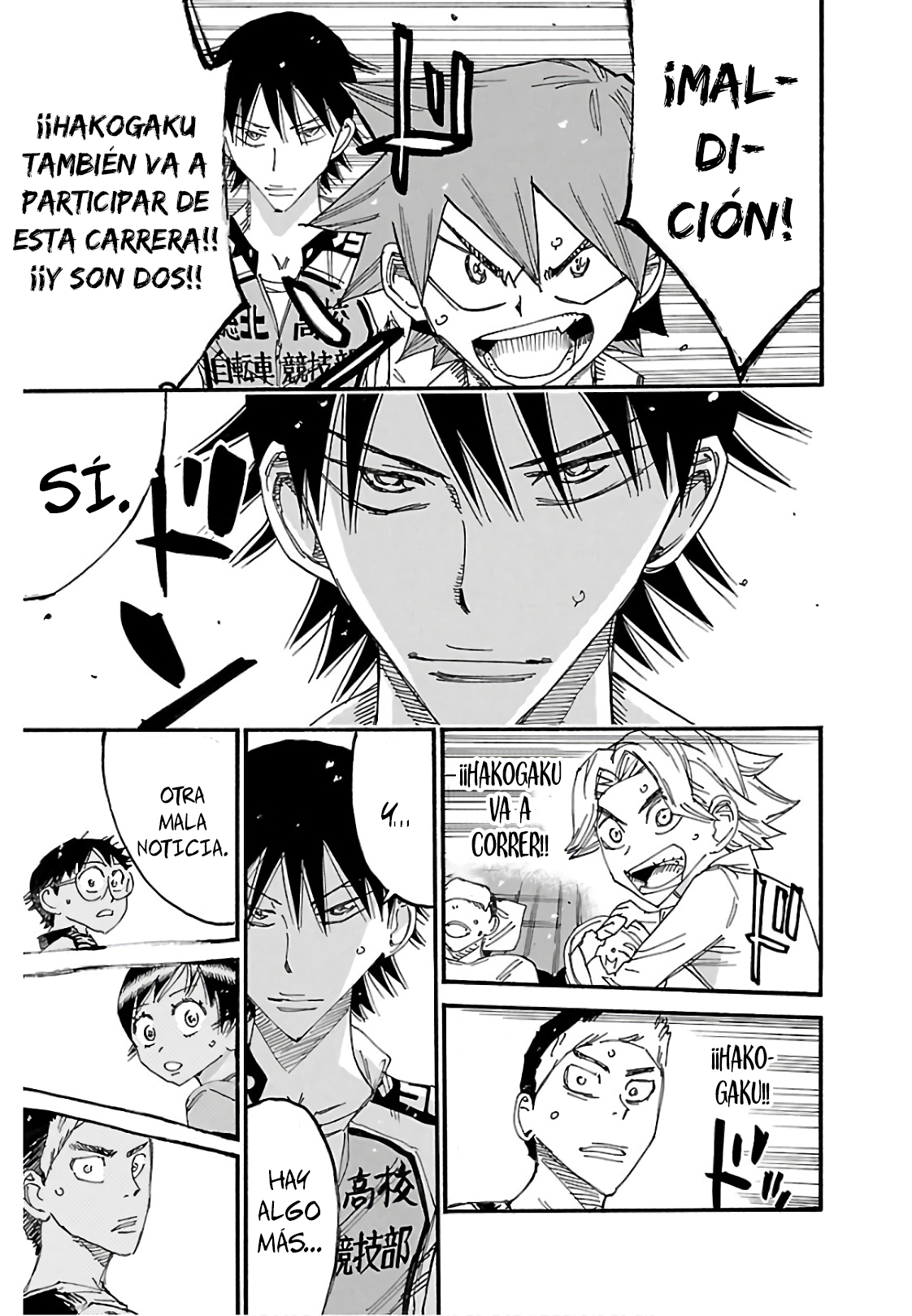 Yowamushi Pedal Capítulo 613 - Página 4 en español