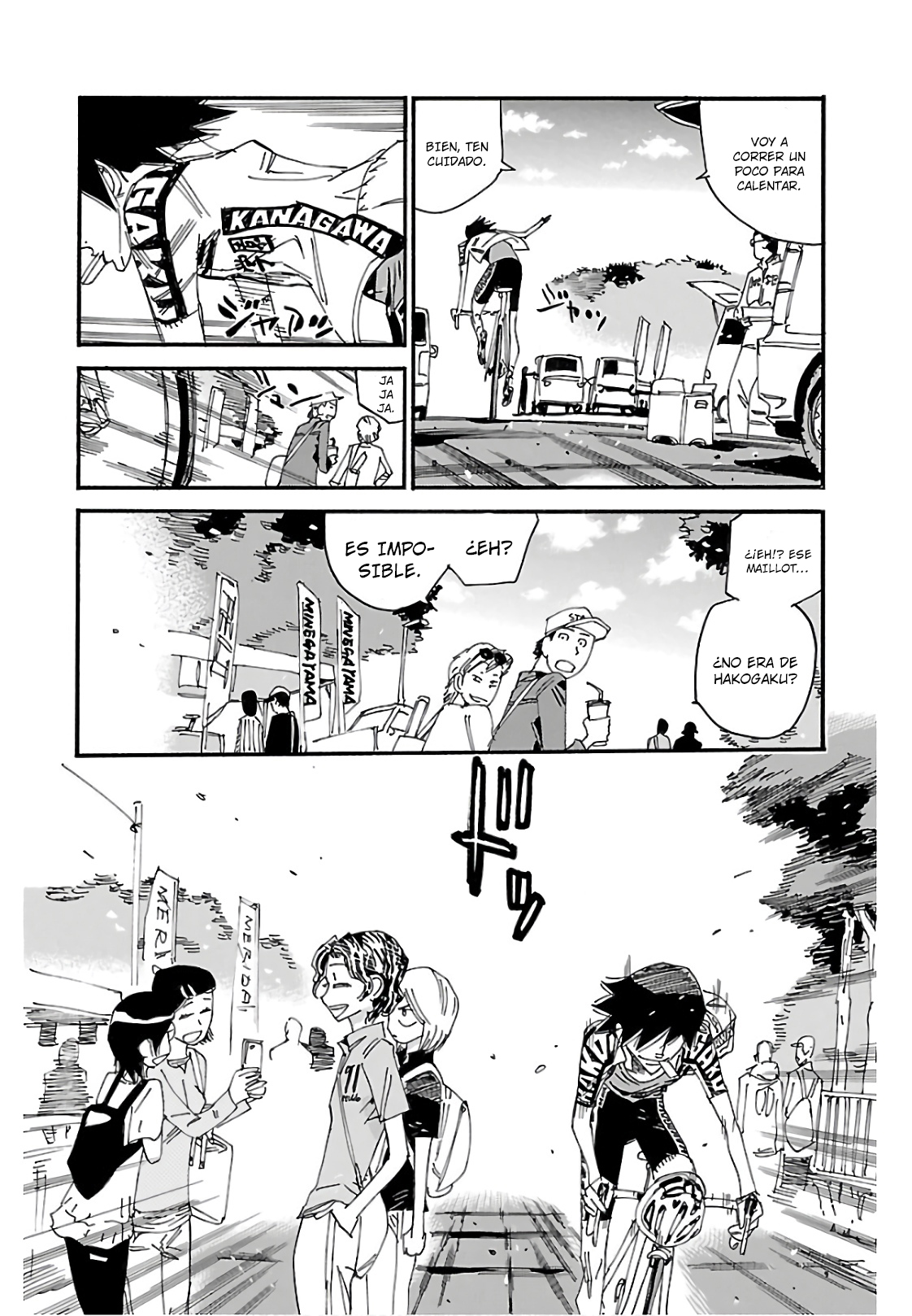 Yowamushi Pedal Capítulo 613 - Página 9 en español
